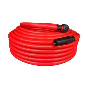 Mangueira Jardim Águas Claras Silicone Flex Laranja 1/2x2mm 40m